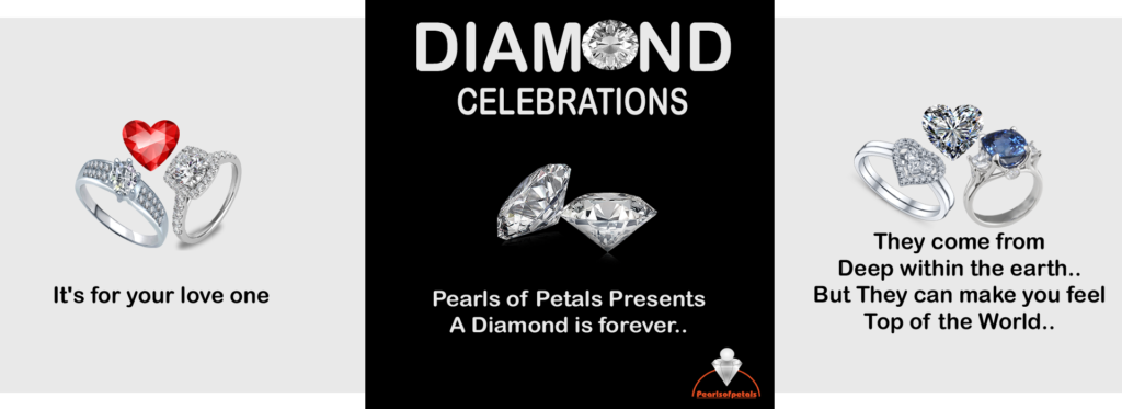 cvd diamond delhi - HPHT Lab Grown Diamond Gold Set - Pearl of petals